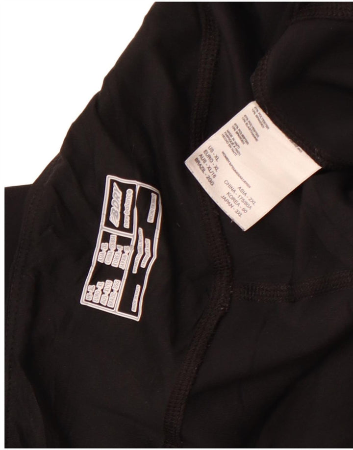 Leggings Capri da donna New Balance UK 18 XL poliestere nero