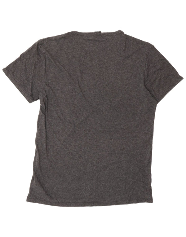 T-shirt da uomo G-STAR Top grande in cotone grigio