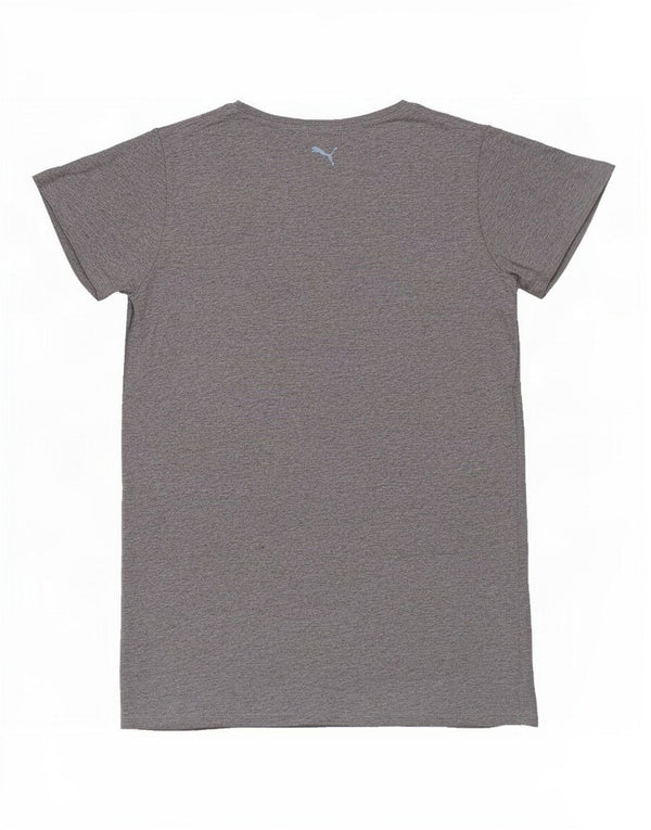 T-shirt grafica da donna Puma UK 12 Grigio medio