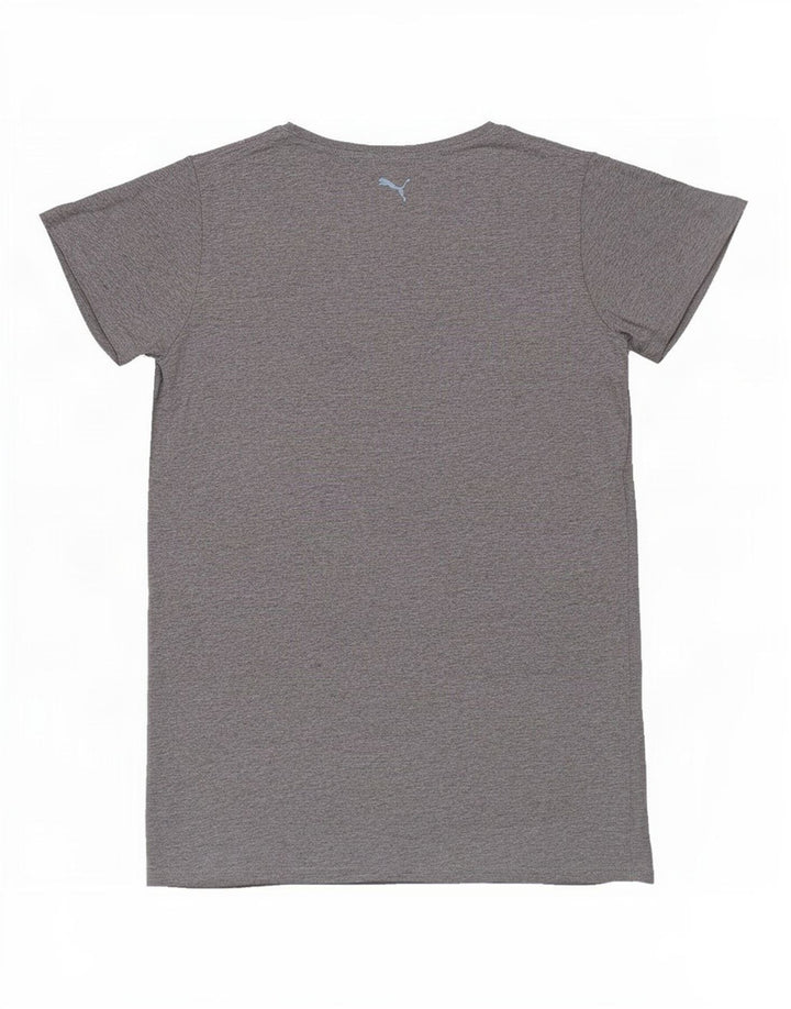 T-shirt grafica da donna Puma UK 12 Grigio medio