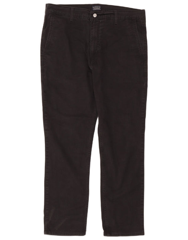Pantaloni chino da uomo Levi's W36 L30 in cotone nero