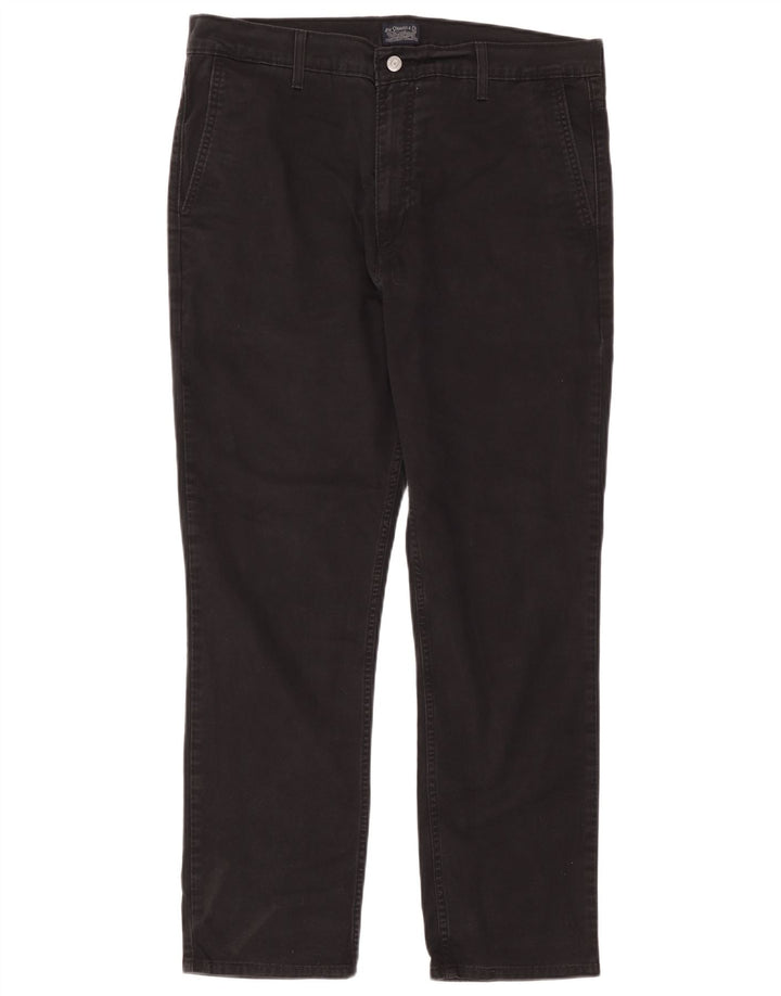 Pantaloni chino da uomo Levi's W36 L30 in cotone nero