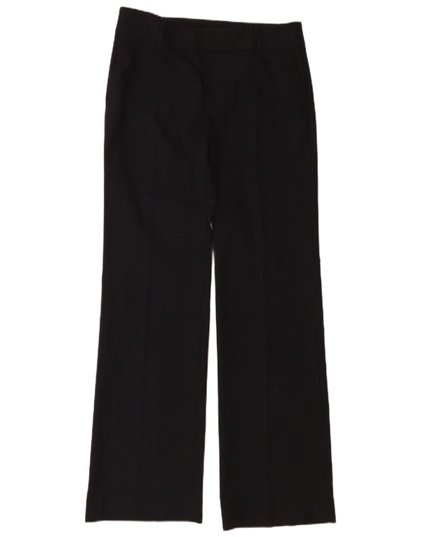 Pantaloni da abito bootcut a vita alta da donna Zara EU 40 medio W30 L34 neri