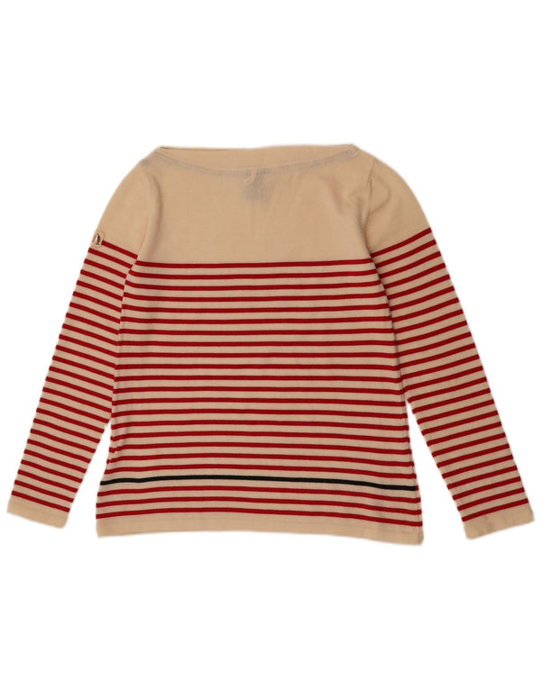 Marina Yachting Top da donna a maniche lunghe UK 10 Small Off White Nautical