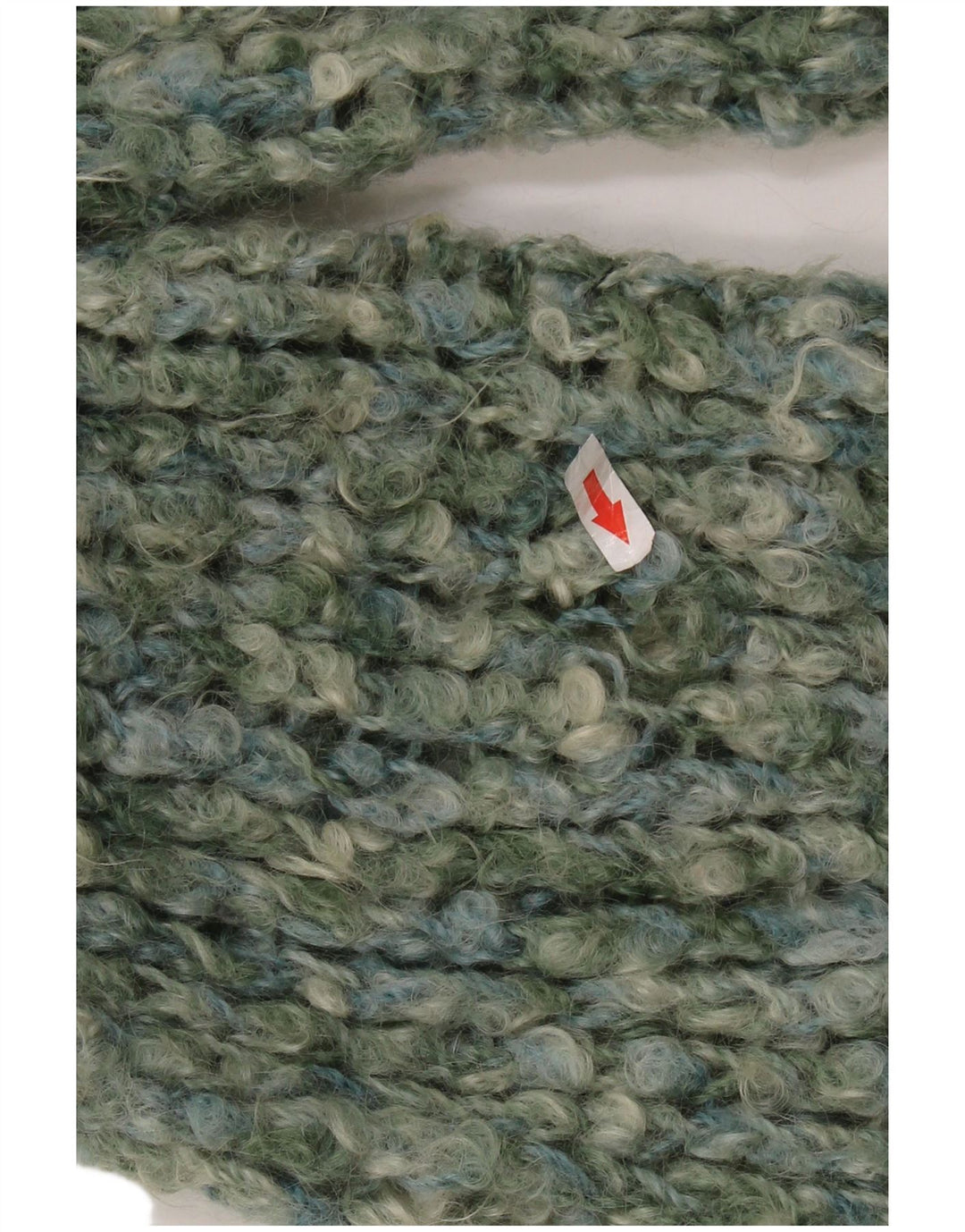 Maglione cardigan lungo da donna VINTAGE UK 18 XL Verde