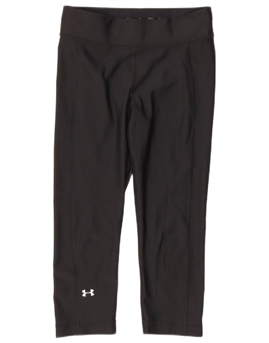 Leggings Under Armour da donna Heat Gear Capri UK 12 poliestere nero medio