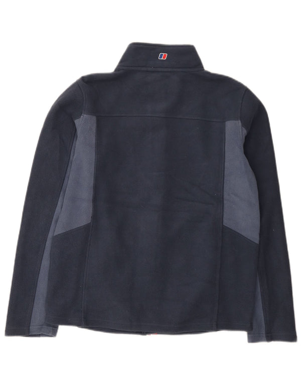 Giacca in pile da bambino Berghaus 12-13 anni in poliestere color block blu navy