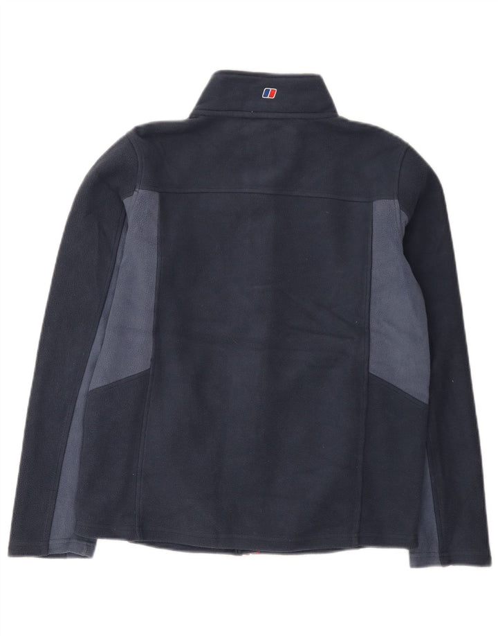 Giacca in pile da bambino Berghaus 12-13 anni in poliestere color block blu navy