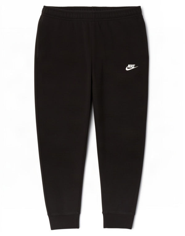Pantaloni da tuta da uomo Nike Joggers grandi in cotone nero
