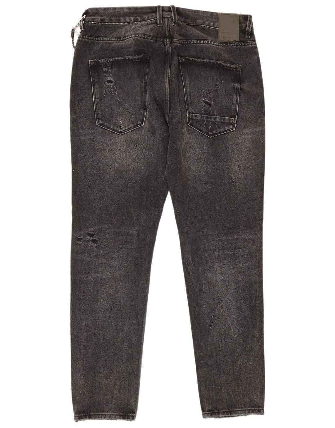Jeans slim da uomo Bruce Distressed Gianni Lupo IT 48 medio W34 L30 grigio