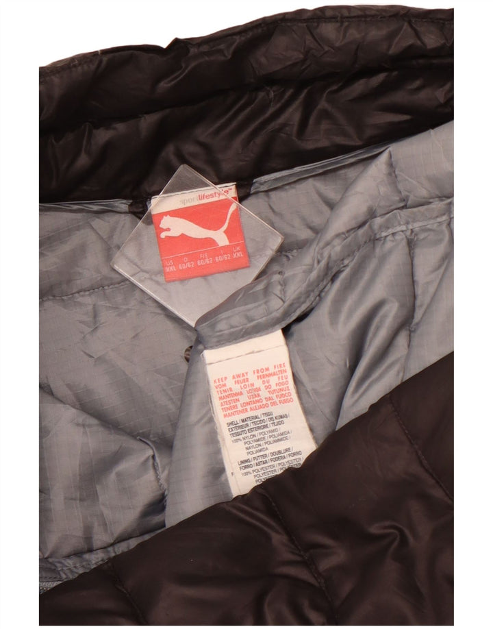 Giacca imbottita da uomo PUMA UK 44 2XL Nylon nero