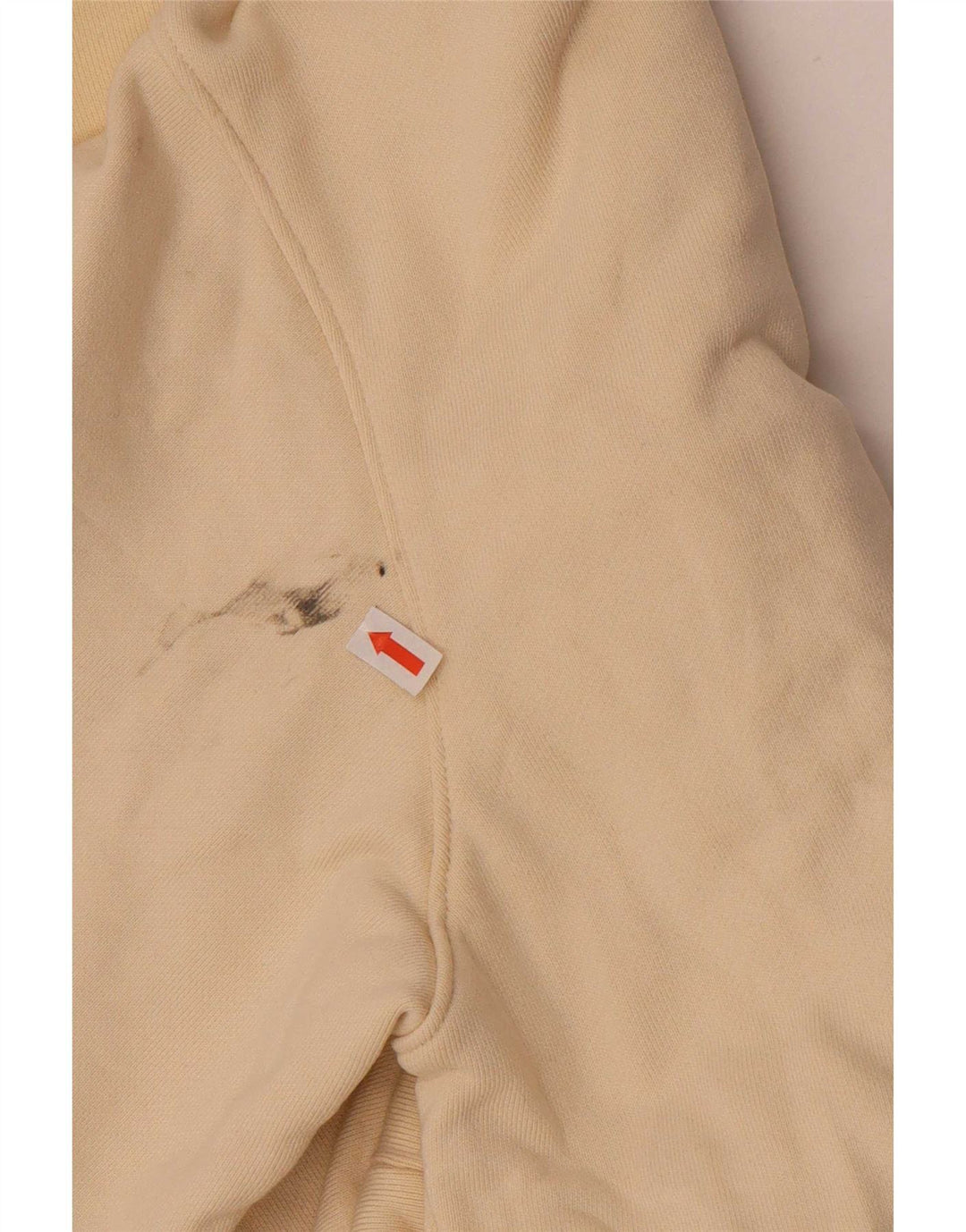 Felpa grafica Zara da uomo con grafica Peanuts, cotone beige medio
