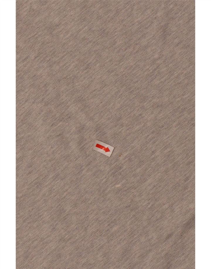 Polo Kappa Uomo Large in Cotone Grigio