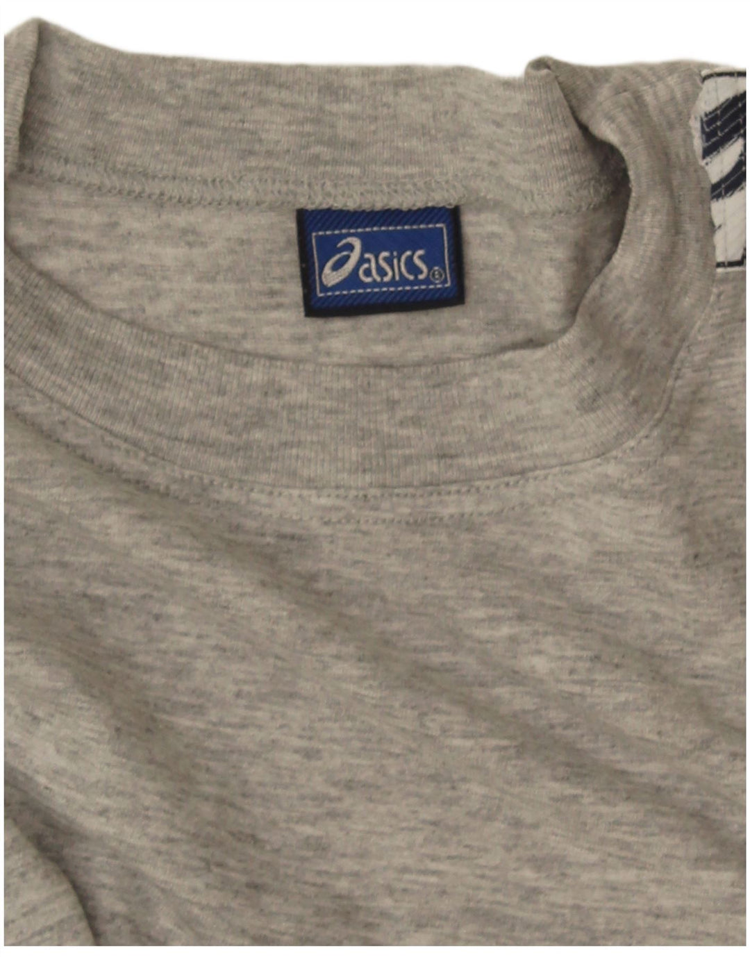 T-shirt grafica corta da donna Asics Top UK 14 Grigio medio chiazzato