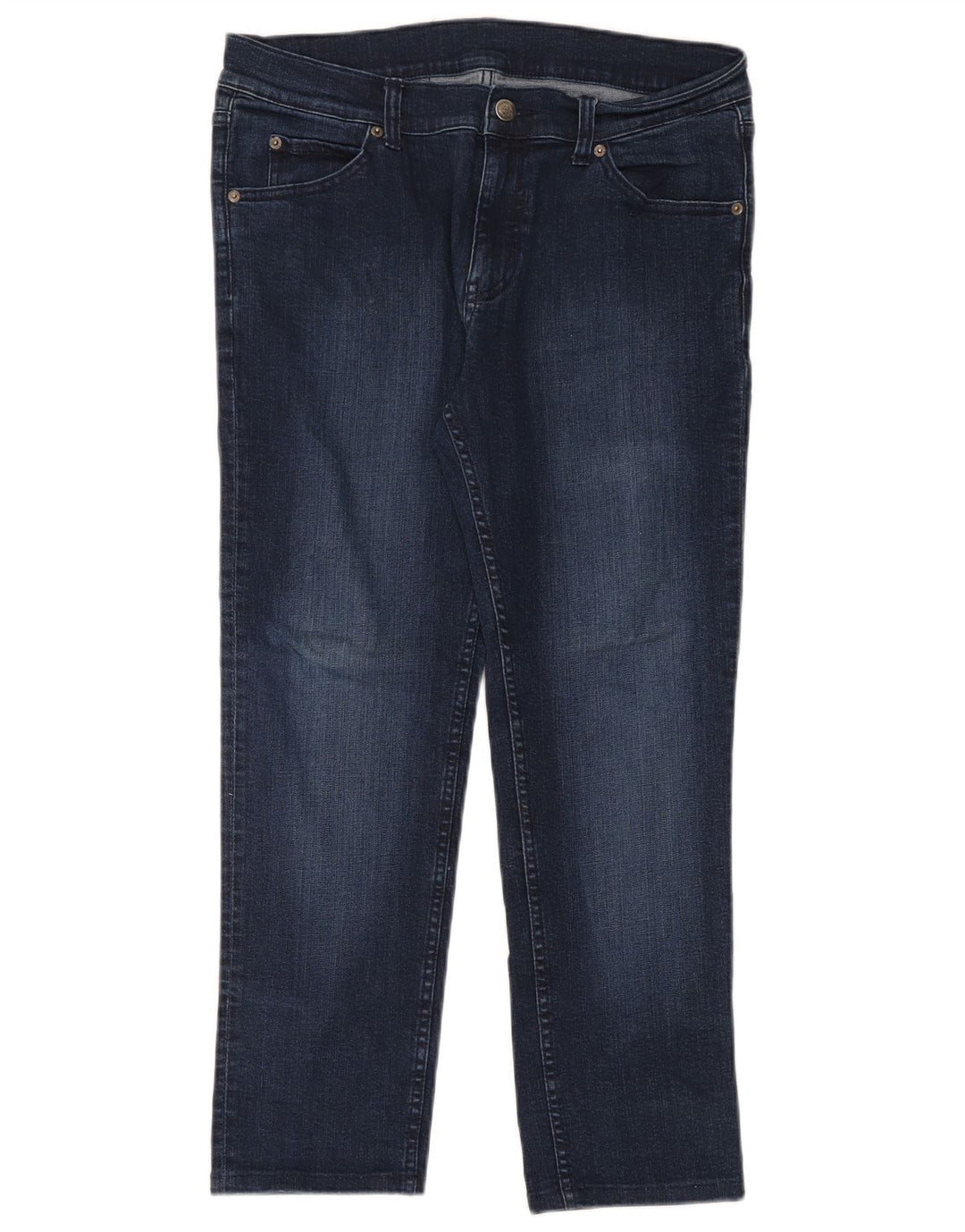 Jeans dritti da donna economici Monday W32 L26 cotone blu navy