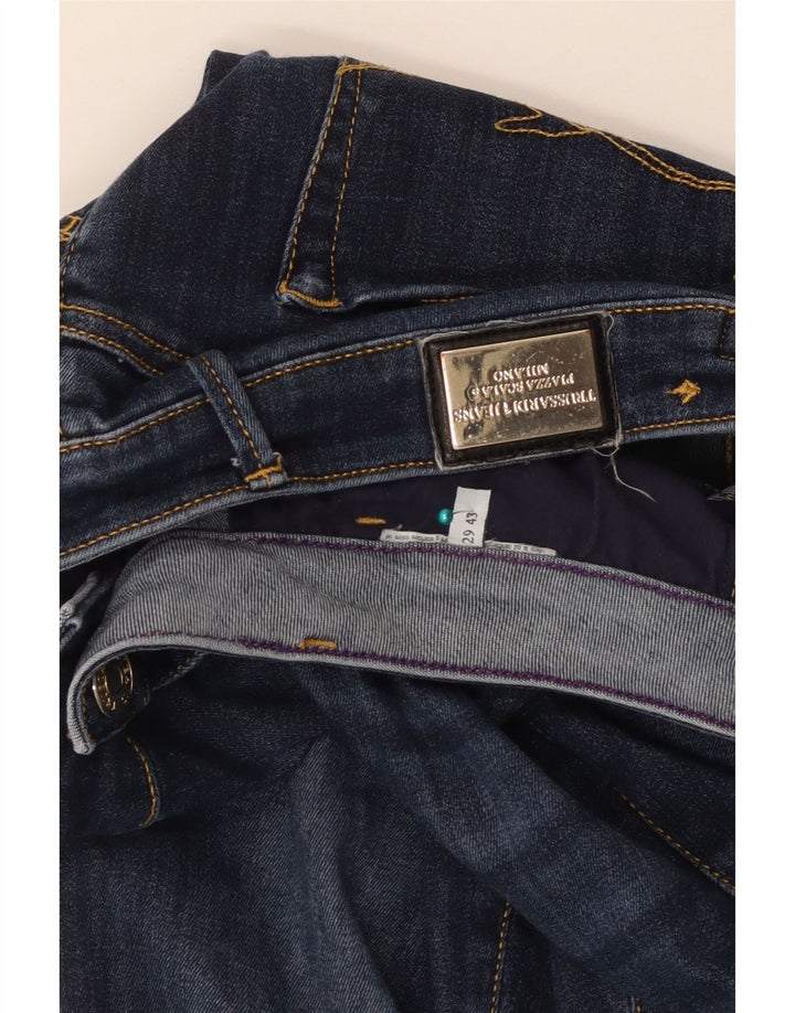 Jeans Slim Donna Trussardi IT 43 Medio W29 L30 Blu