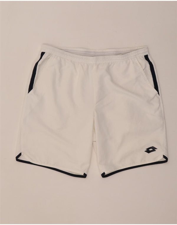 Pantaloncini sportivi da uomo Lotto Large White Colourblock