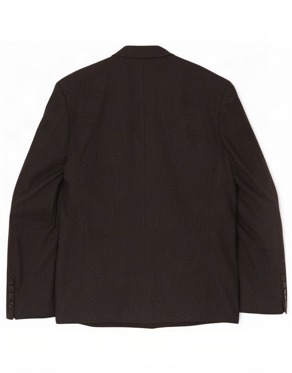 Giacca blazer doppiopetto da uomo Van Gils UK 40 grande lana grigia