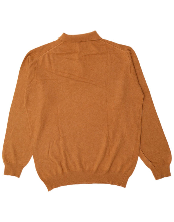 Maglione da uomo a collo alto Breuninger IT 56 2XL lana merino marrone