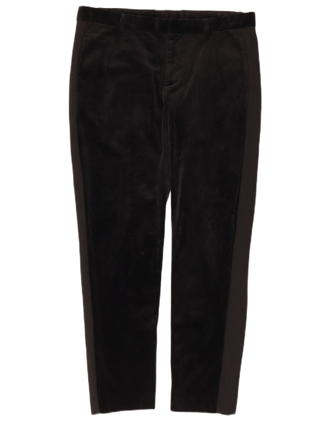 Pantaloni chino slim da donna Zara EU 40 medi W31 L28 viscosa nera