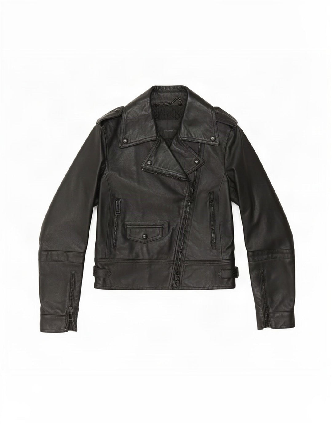 Giacca da motociclista in pelle da donna Belstaff IT 38 XS nera