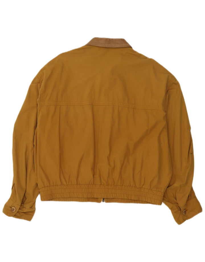 Ciao Bomber Uomo IT 50 Large Giallo Cotone Classico