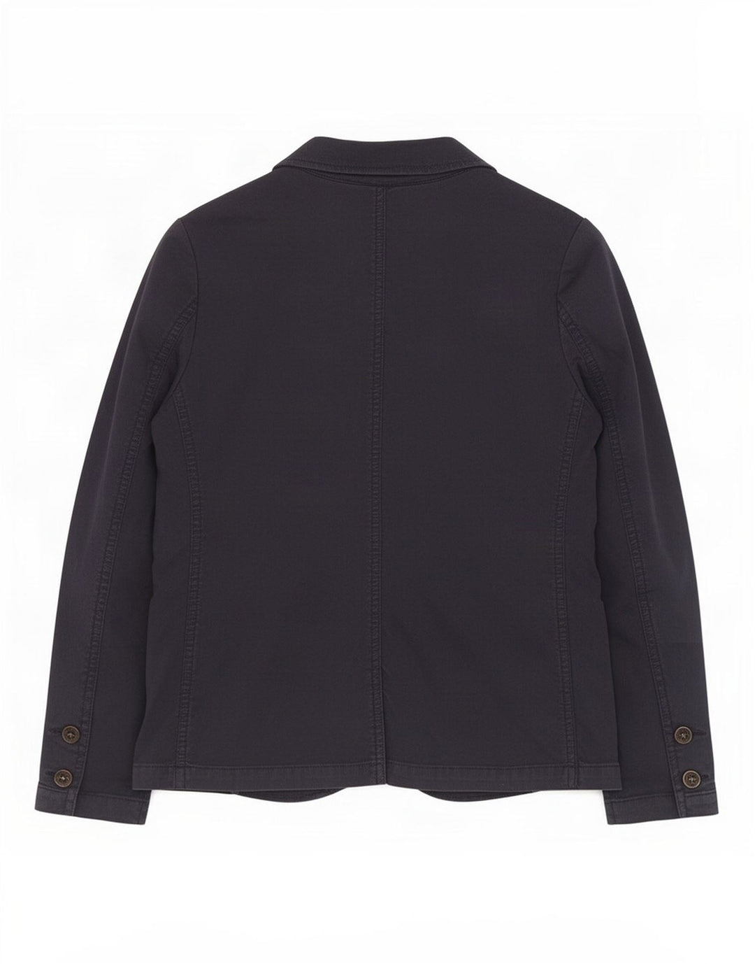 Giacca blazer a 2 bottoni Jeckerson da ragazzo 7-8 anni in cotone blu navy
