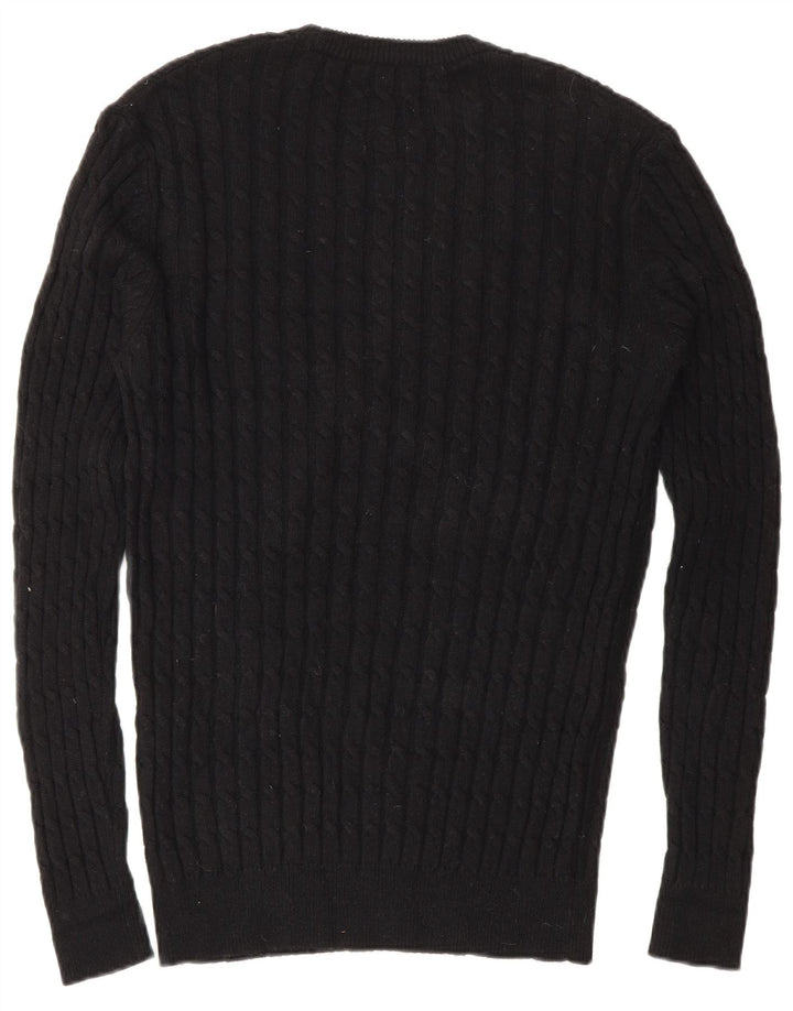 Maglione maglione girocollo da uomo Jack Wills piccolo nero