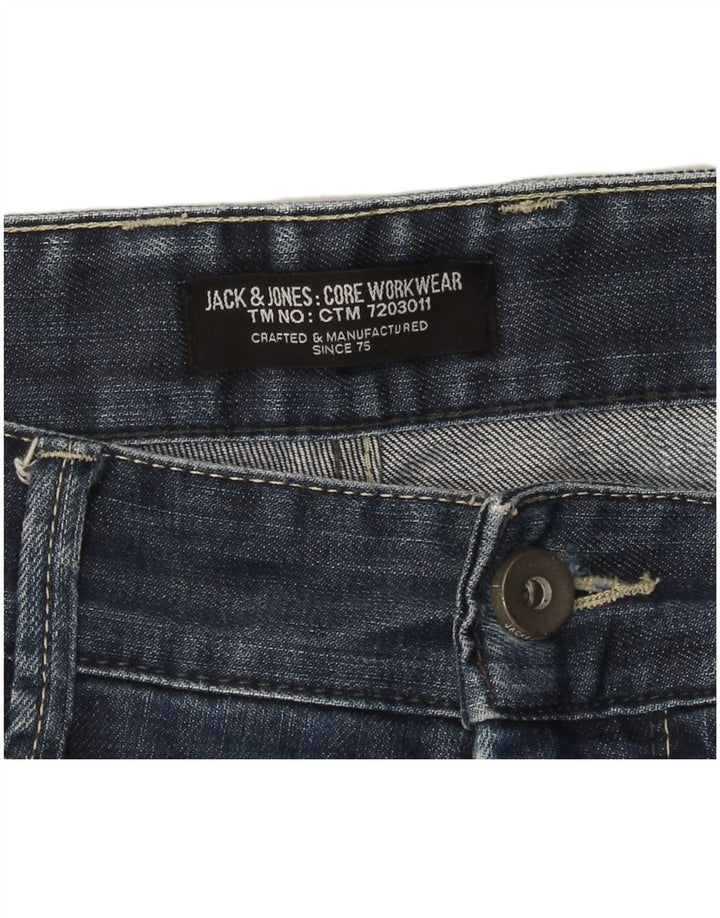 Pantaloncini di jeans da uomo Jack & Jones W36 grandi blu