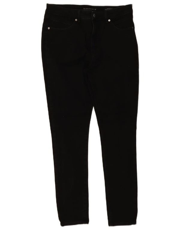 Jeans skinny a vita alta da donna Levi's W32 L30 cotone nero