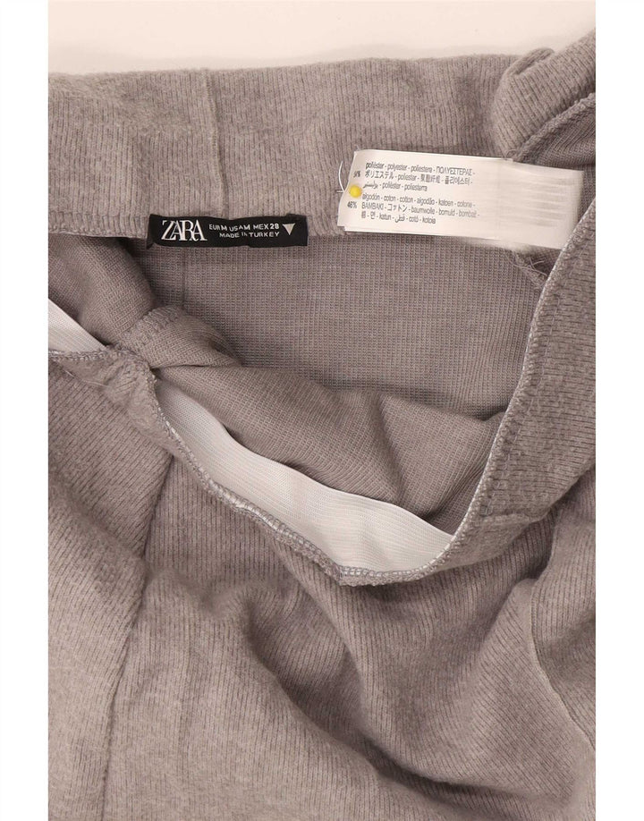 Gonna longuette da donna Zara media W28 poliestere chiazzato grigio