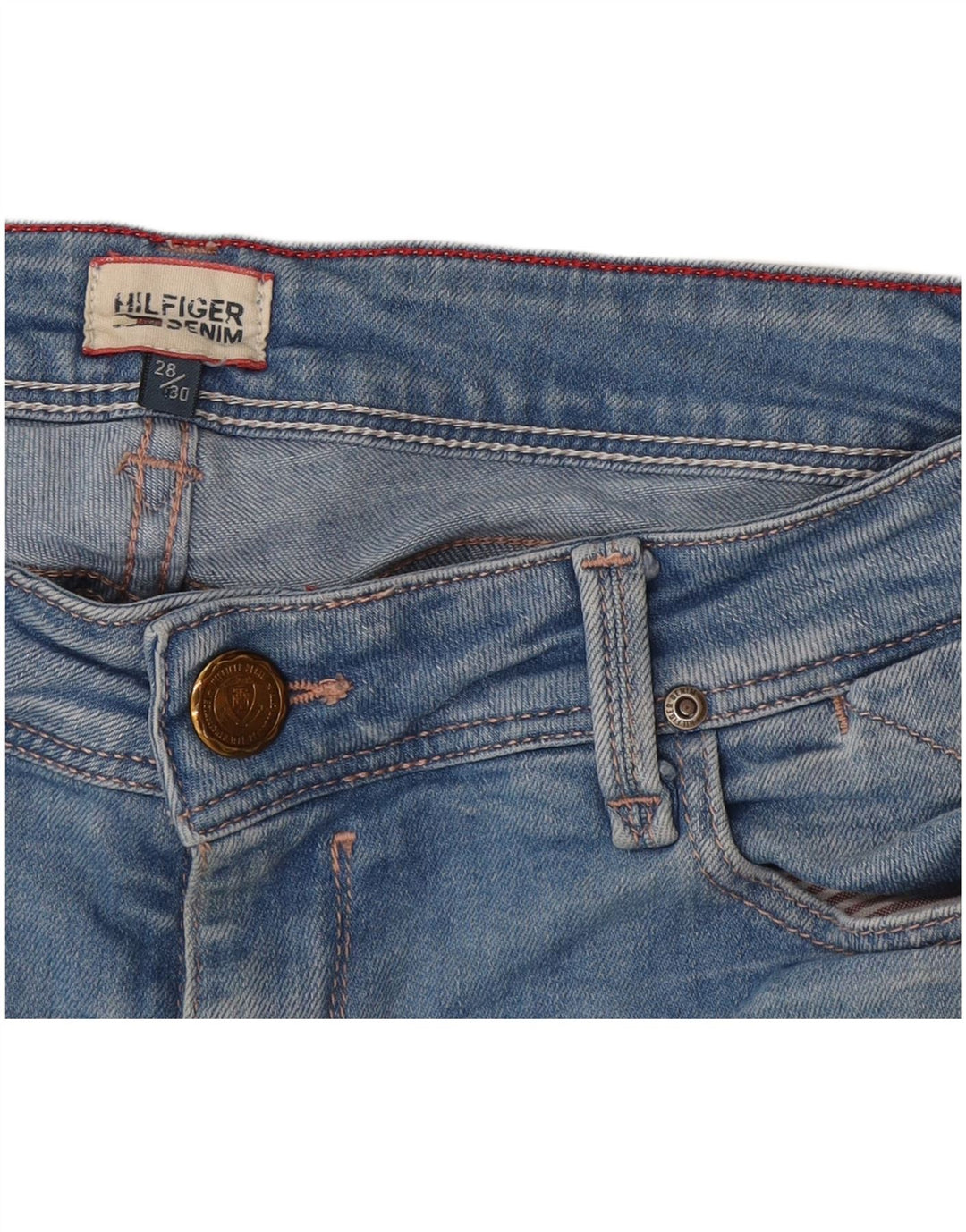 Jeans bootcut da donna Tommy Hilfiger W28 L30 Blu