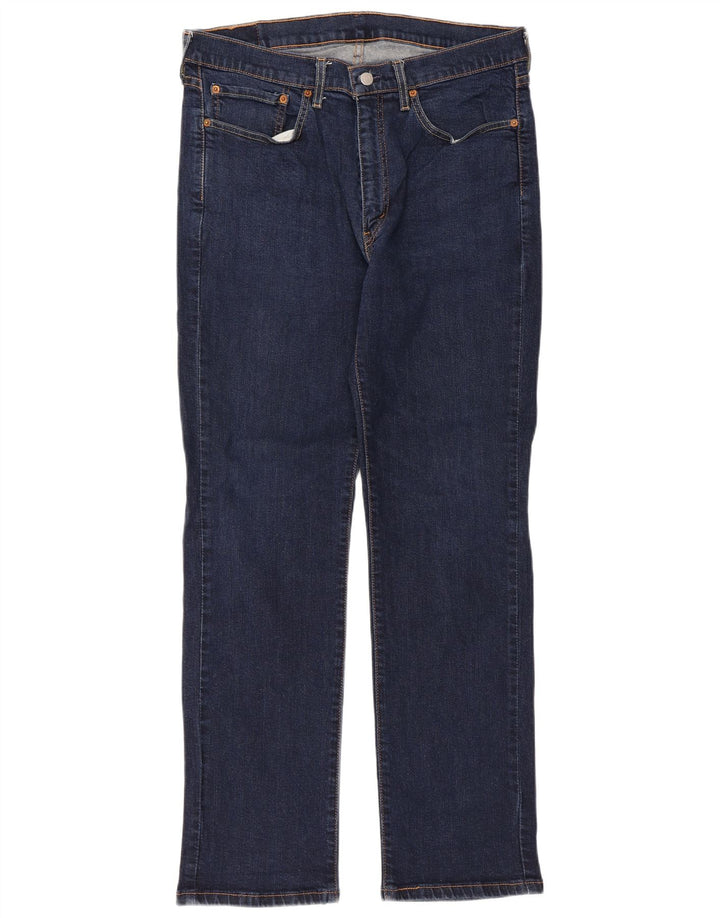 Levi's Uomo 514 Jeans dritti W36 L32 Cotone blu navy