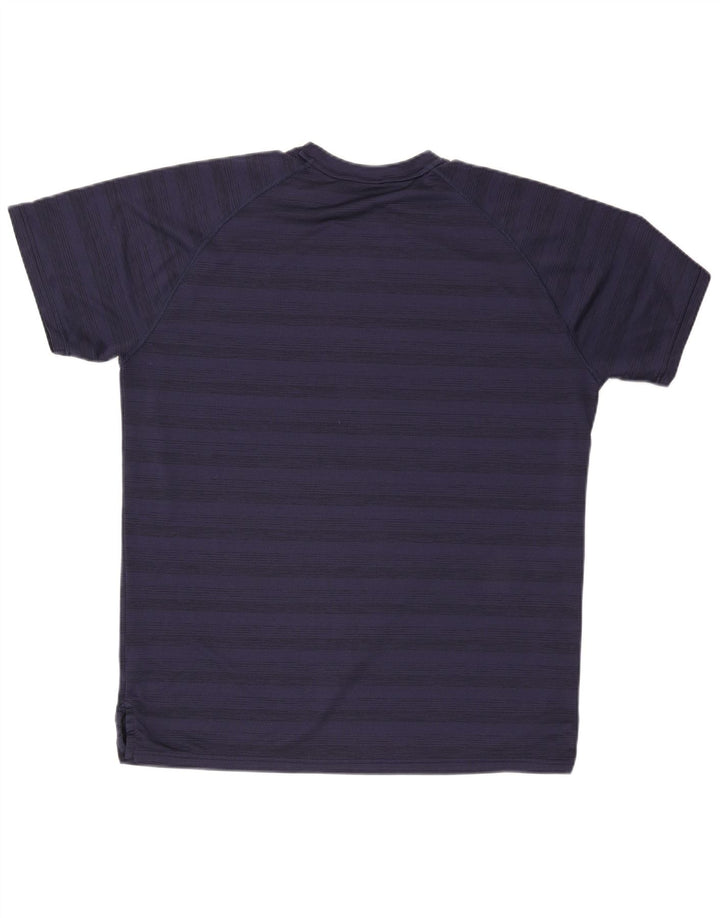 T-shirt da uomo Puma Top XL a righe blu navy