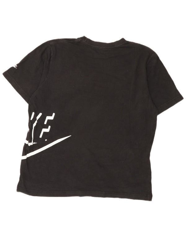 T-shirt grafica da uomo Nike Top UK 46/48 XL cotone nero