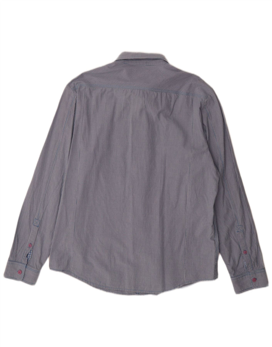 Camicia da uomo Lee 2XL in cotone a quadretti blu