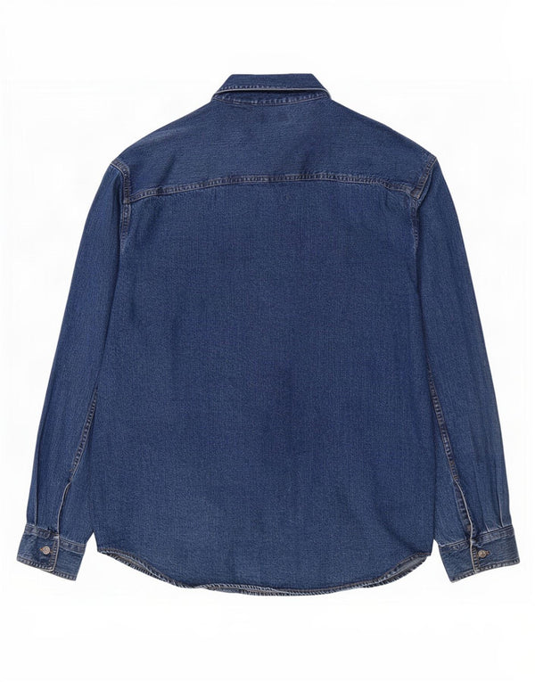 Camicia di jeans da uomo Levi's Large in cotone blu