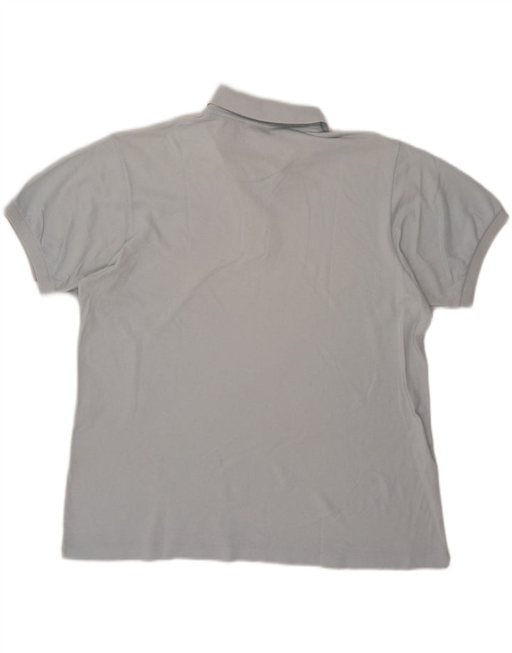 Polo da uomo Lacoste taglia 7 2XL cotone blu