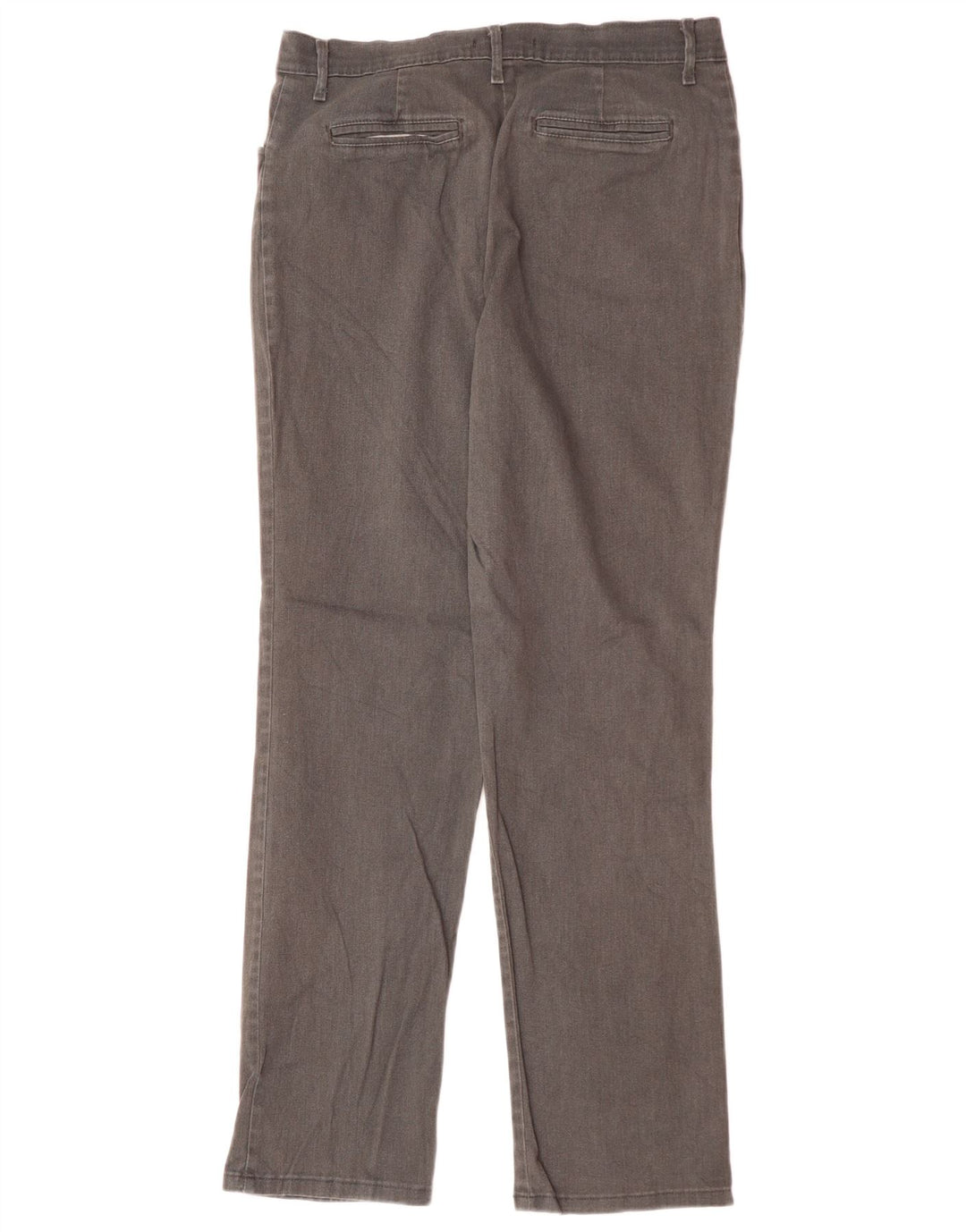 Pantaloni casual da donna LEE dalla vestibilità rilassata US 8 Medium W32 L30 Cotone grigio
