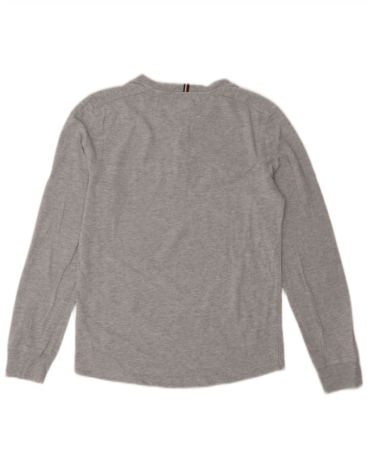 Tommy Hilfiger Top Bambino Manica Lunga 13-14 Anni Cotone Grigio