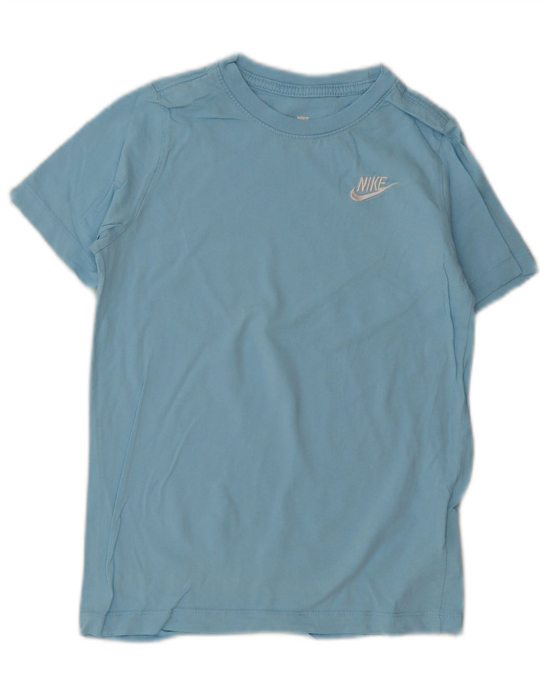 T-shirt da ragazzo Nike Top 10-11 anni in cotone blu medio