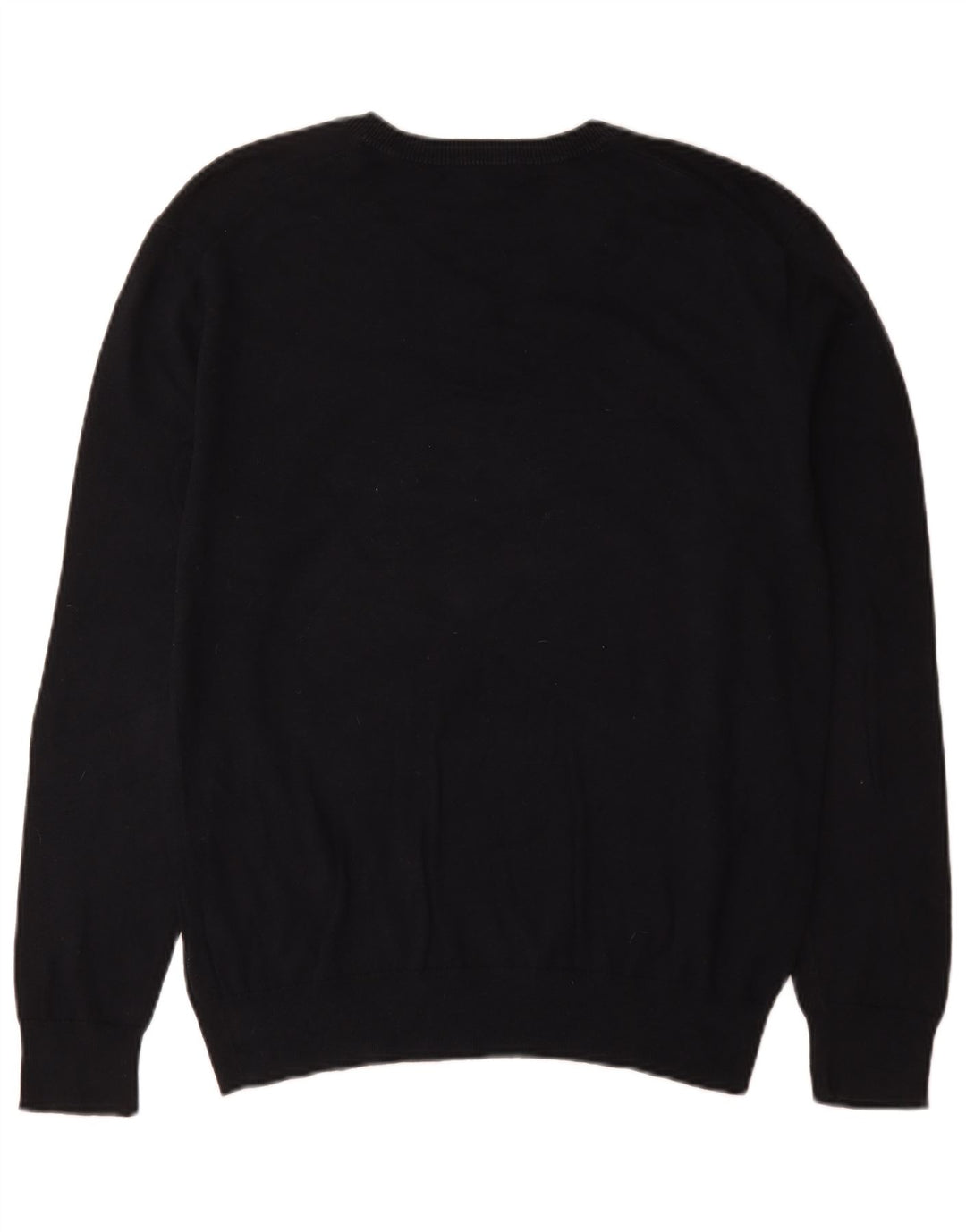 Maglione da uomo con scollo a V Gap in cotone medio blu navy