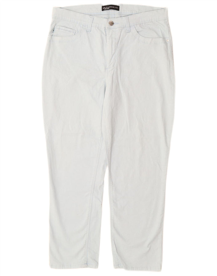 Pantaloni cropped da donna LEE US 12 Large W30 L25 cotone blu