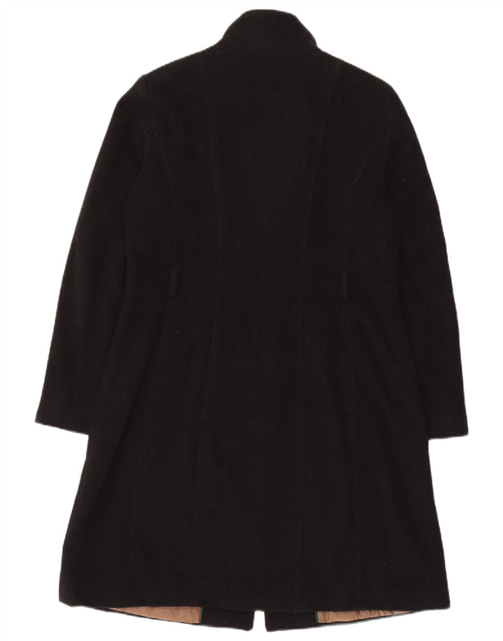 Cappotto da donna Marks & Spencer UK 14 grande lana nera
