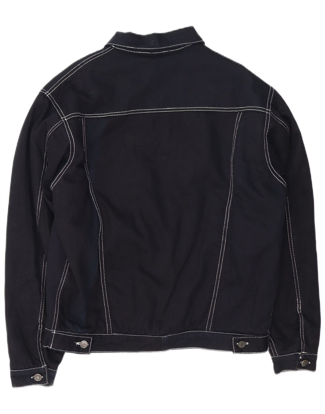 Giacca in denim da uomo Komodo UK 40 grande cotone blu navy