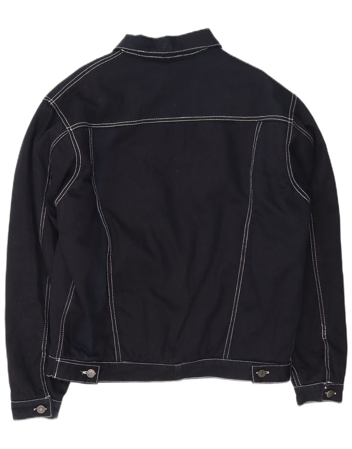 Giacca in denim da uomo Komodo UK 40 grande cotone blu navy