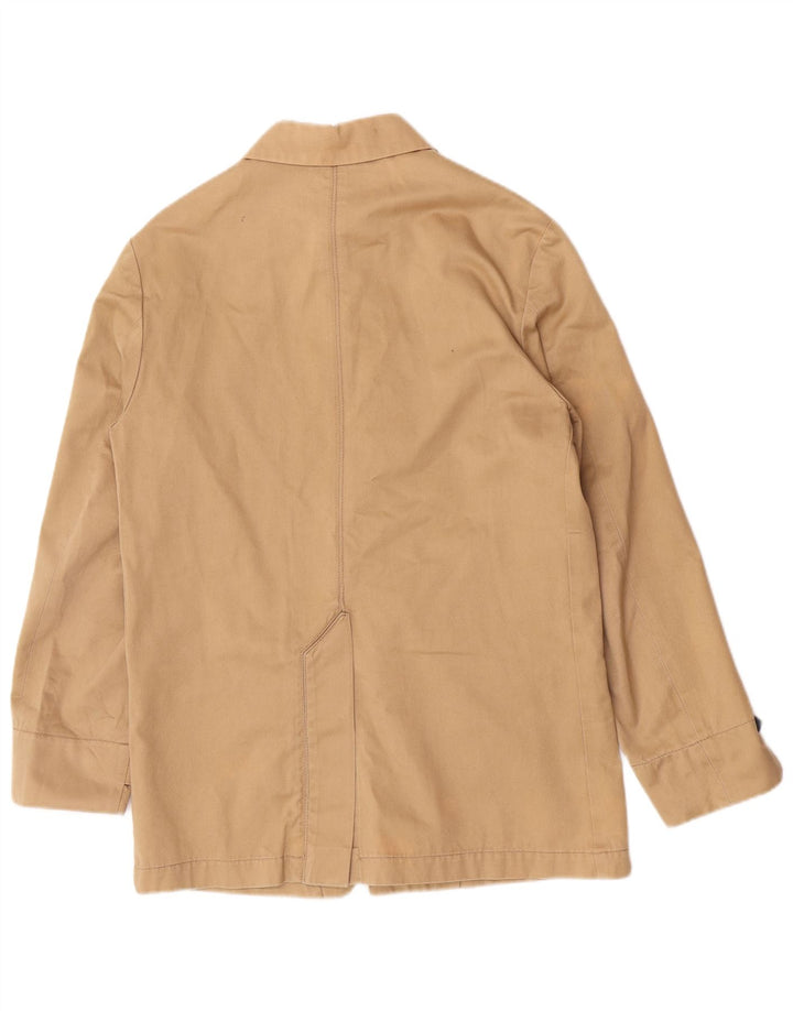 Cappotto Barba Uomo IT 46 Small Cotone Beige