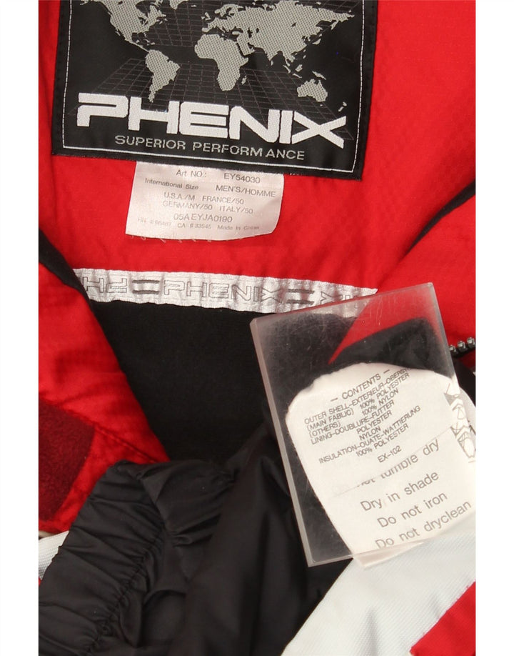 Giacca da sci da uomo Phoenix IT 50 Large rossa in poliestere color block