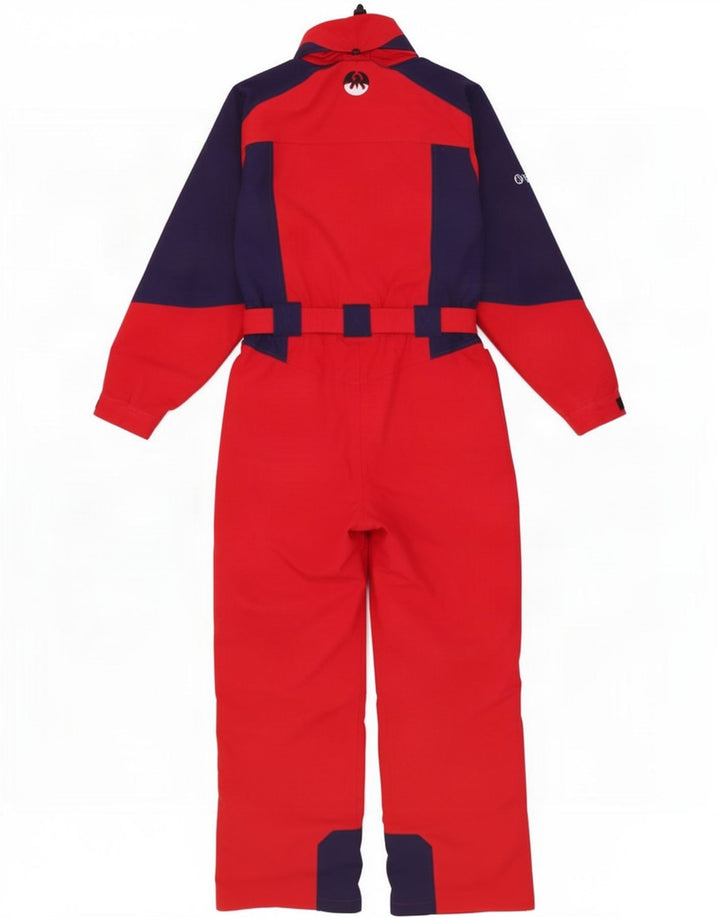 Tuta da sci con cappuccio da donna Phoenix UK 12 Medium Red Colourblock in poliammide