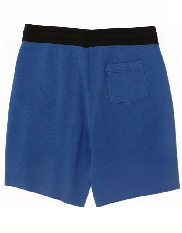 Pantaloncini sportivi da uomo Hollister Small blu in cotone color block